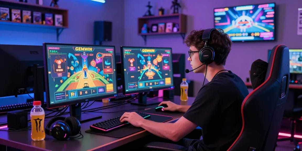 Engaging gaming experience at https://gemwin.pics/ with vibrant visuals and dynamic atmosphere.