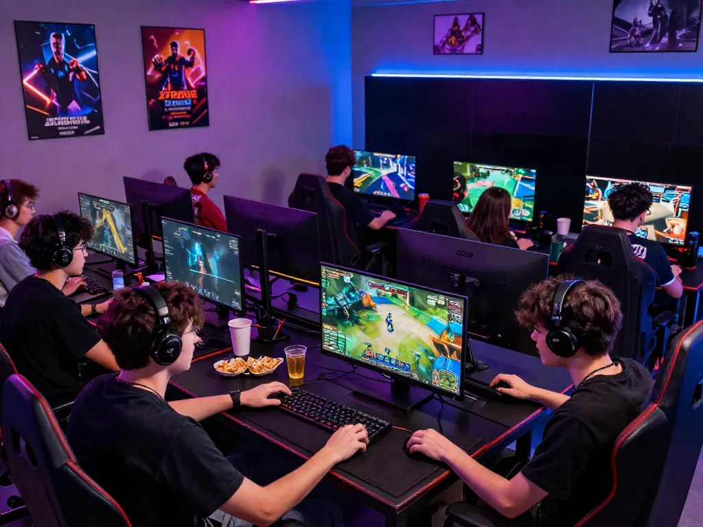 Players enjoying online games at TA88, showcasing excitement and community.