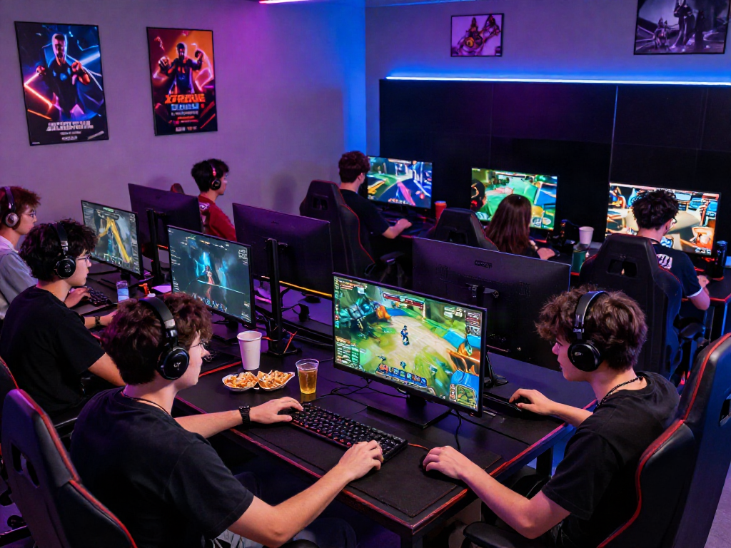 Players enjoying online games at TA88, showcasing excitement and community.