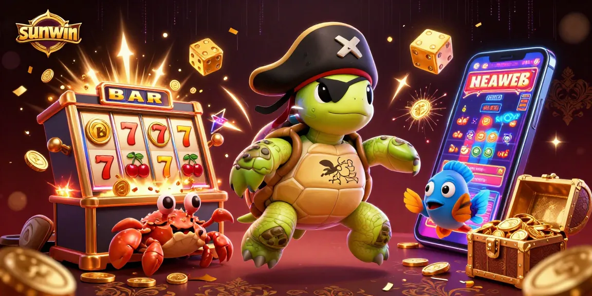 Experience sunwin's thrilling casino adventures with pirate characters and vibrant game elements.